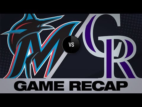 Video: Gray dominates in 3-0 win vs. Marlins | Marlins-Rockies Game Highlights 8/16/19