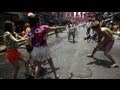 Bangkok splashes its way through water festival - no comment