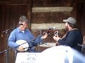 rueben's train performed by dirk powell and rile baugus at the cabin stage at merlefest 2008.