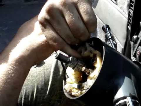 how to remove yj steering wheel