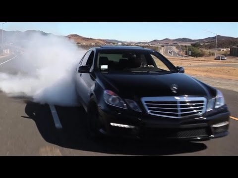 Tuned - Matt Drives the 850 Horsepower E63 on an empty toll road. Can he keep some tire on the car or will this be another episode of rolling burnouts?