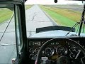 Driving Kenworth T800, Hannah, ND Richards yard