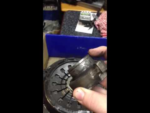 How to remove the thrust bearing on a Mitsubishi Pull type clutch