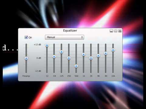 how to adjust itunes equalizer