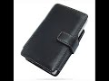 PDair Leather Case for Acer n35 - Book Type (Black)