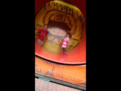 WATCH: 3 Year Old Completes A Full Vertical 360 On A FunHouse Tube