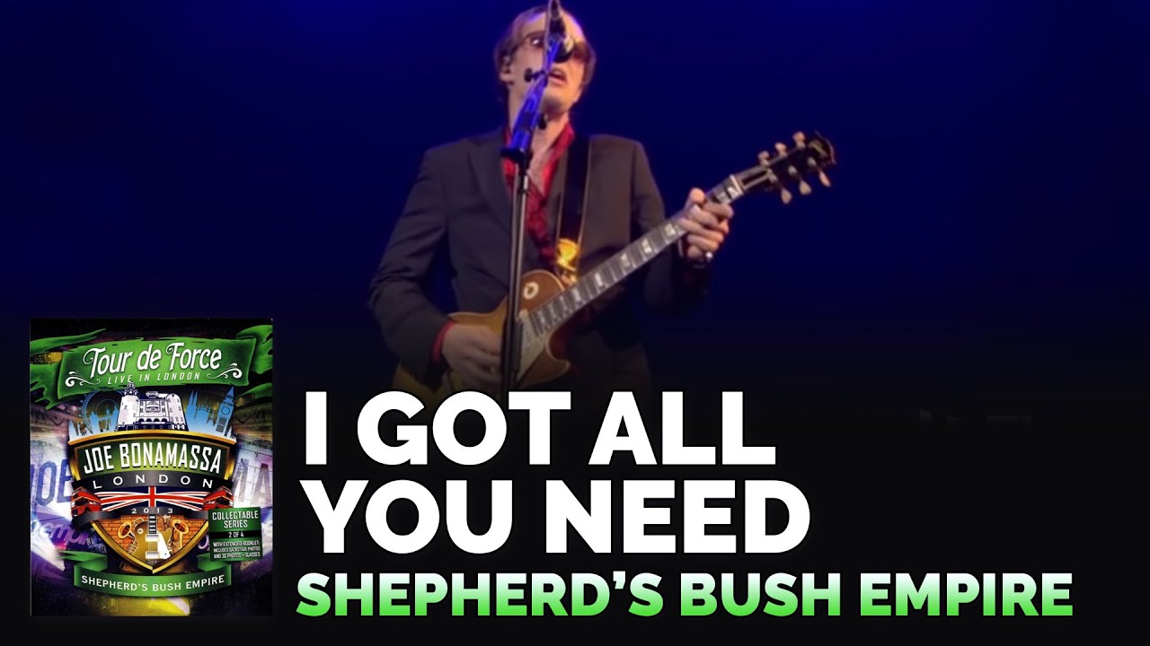 "I Got All You Need" - Tour de Force: Shepherd's Bush Empire