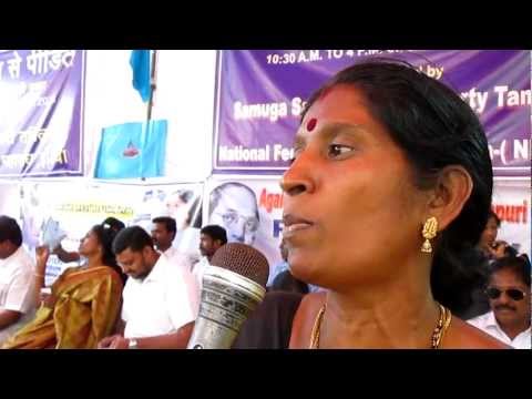 Protest for Justice for Victims of Caste Atrocities Dharampuri - 5 Dalit News by Nikhil Sablania