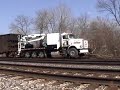 Very cool/interesting leader on this westbound work train. Very cool/interesting leader on this westbound work train.
