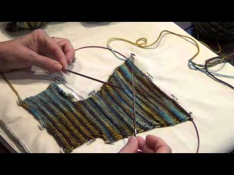 how to dye variegated yarn