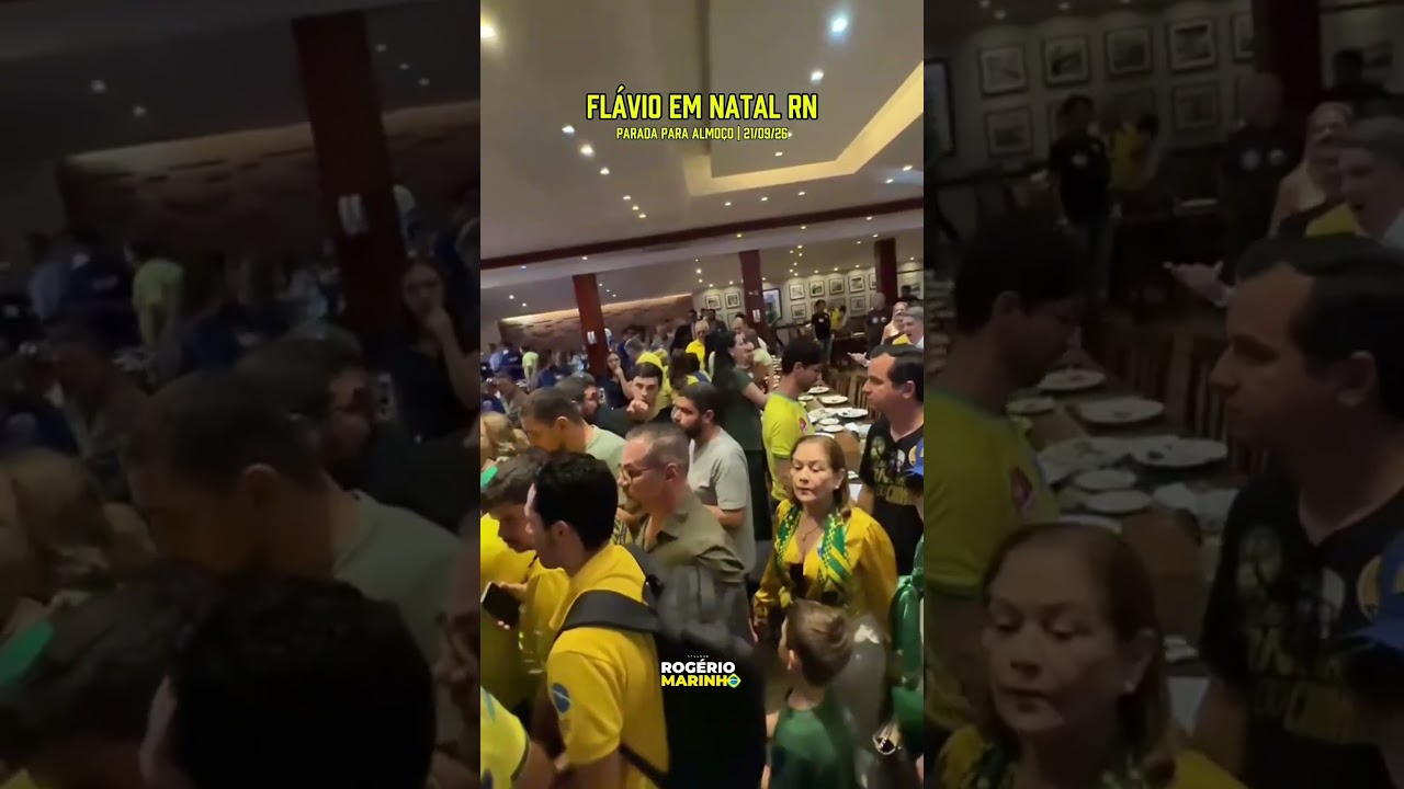 Natal, RN e Nordeste querem Flávio! O Brasil não esqueceu quem cuidou do povo. Em outubro, Flávio 22