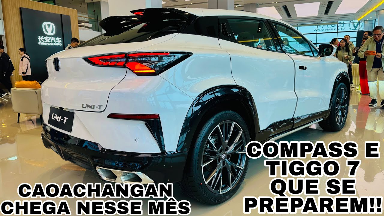 CONHEÇA OS CARROS QUE TEREMOS DA CAOACHANGAN NO BRASIL EM MARÇO | VISITEI A CONCESSIONÁRIA NA CHINA!