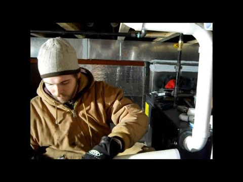 how to vent a 90 efficient furnace