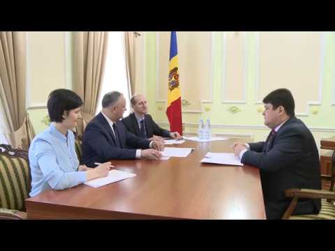 Igor Dodon discussed the program of Alexander Lukashenko’s visit to Moldova with the Ambassador of Belarus