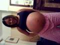 dancing pregnant woman