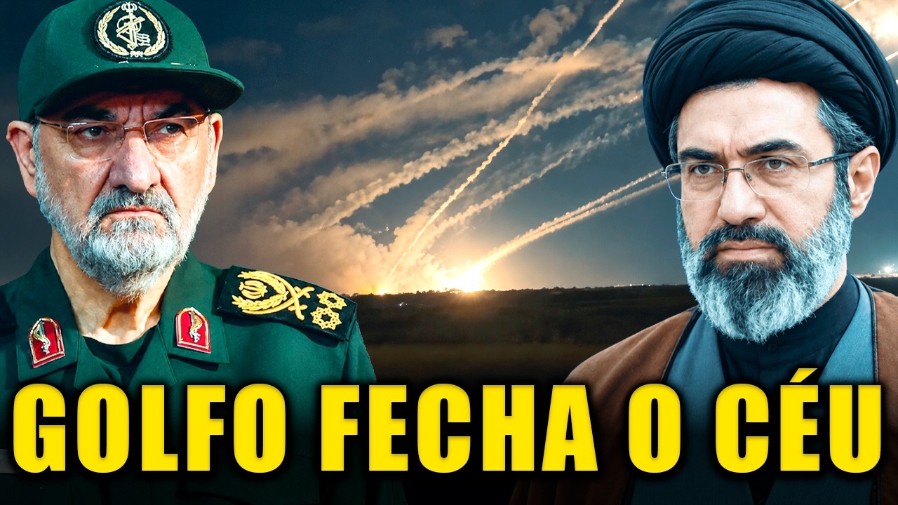 Irã DESPEJA O ESTOQUE em base dos EUA e ERRA FEIO