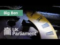 Maintenance work on Big Ben