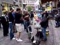 A Danish street musician with a difference