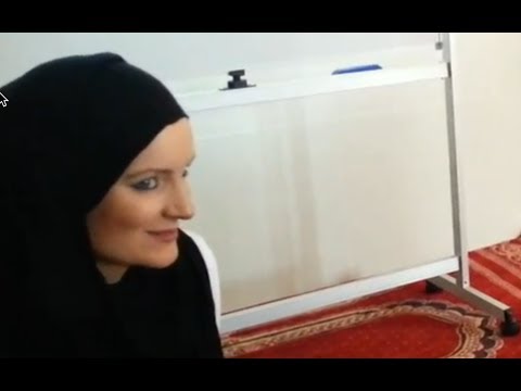 shahadah - Young 19 Year old girl recently took her shahadah at the Masjid. Join http://turntoislam.com - Muslim Social Network.