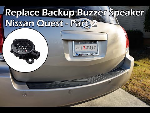 Replace Nissan Reverse Sensor Buzzer (2004 – 2006) – Part 1