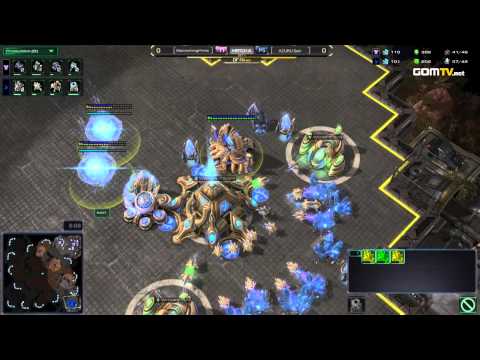 WCS - Aired date: May 1st, 2013 Link: http://www.gomtv.net/2013wcs1/vod/80401 2013 WCS KR S1 MANGOSIX GSL Challenger League MarineKing_Prime vs AZUBU_san.