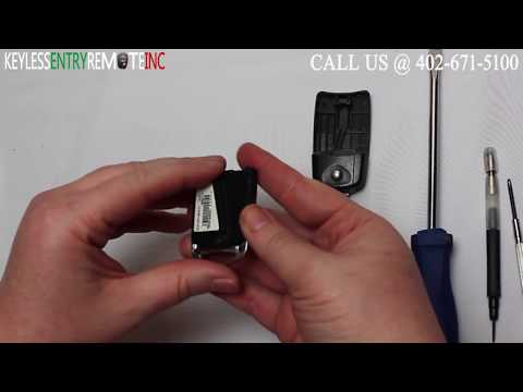 How To Replace Acura MDX Key Fob Battery 2007 2009