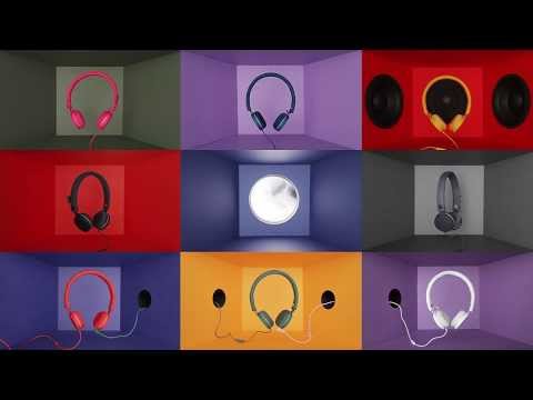 Słuchawki URBANEARS Humlan Czerwony