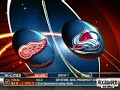 COL/DET Game Rough, Laperriere Hits Lidstrom