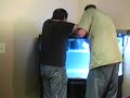We had to take a snowflake moray eel out of a 92 gallon tank. Things didn't go exactly as planned.