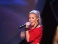 Kristen Bell singing the theme song of Fame