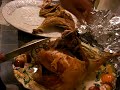 this is how you \"carve\" a turkey!!!