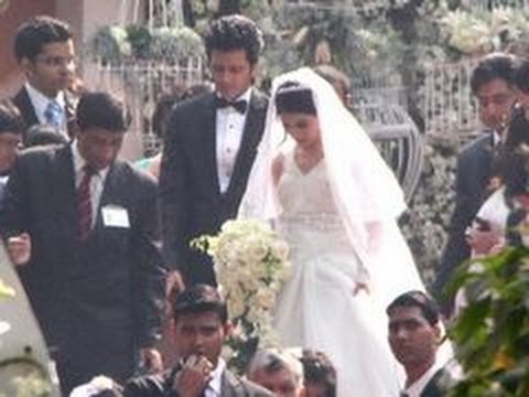 Ritesh Deshmukh & Genelia D'Souza's CHURCH wedding