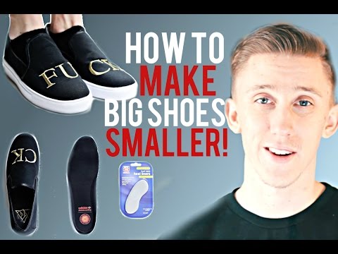 how to fit into big shoes