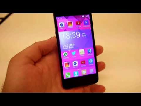 Alcatel One Touch Idol mini Hands on