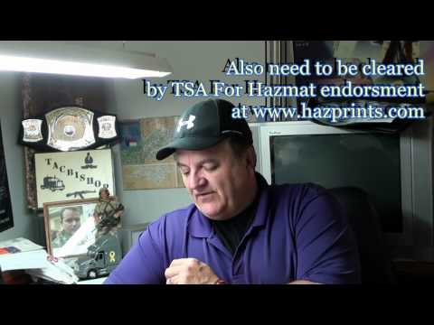 how to train for a cdl license