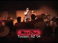 just a fun little show at desert son community church in tucson. man of war opened up for sackcloth fashion for a whole tour in summer '04, and he often brought maxone up to do rising sons in his set. good times.