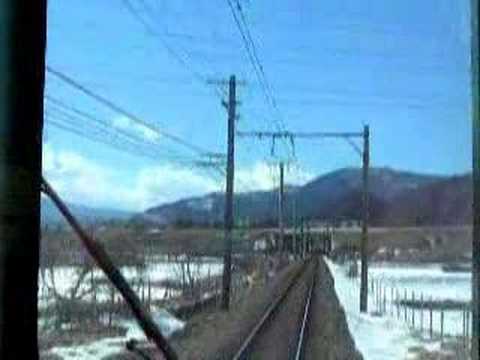 富士急行線前面展望　東桂～三つ峠