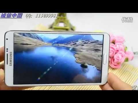 HDC Galaxy Note 3 N9000 / MTK6589 5.7 Inch HD IPS Screen - Chinese live demo