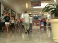 candid disability camera female on crutches FL broward