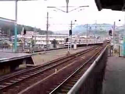 神鉄5000系発車＆1000系入線