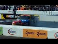 Kyle Bush celebrates victory at Infineon Raceway