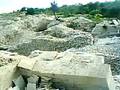 Brazilian flagstones quartzite quarry
