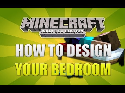 Minecraft Xbox 360 - How To Design/Decorate" Your Bedroom Simple ...
