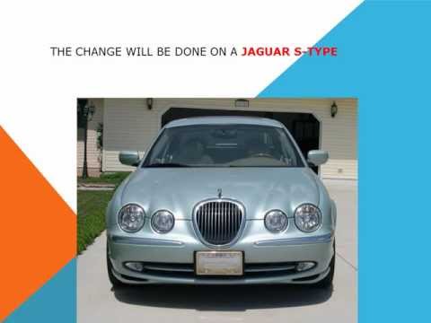 How to replace the air cabin filter   dust pollen filter on a Jaguar S Type