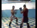 nocaute no treino