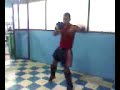 nocaute no treino