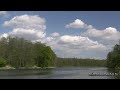 Stock Footage Europe Germany Mecklenburg Vorpommern River Peene Fluss Rio Nature Tourism Relax HD