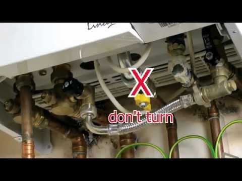 how to drain vokera boiler