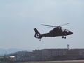 ｏｈ−１　明野駐屯地　２機連続離陸１