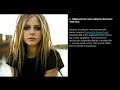 10 Things You Need To Know About Avril Lavigne. Song: 